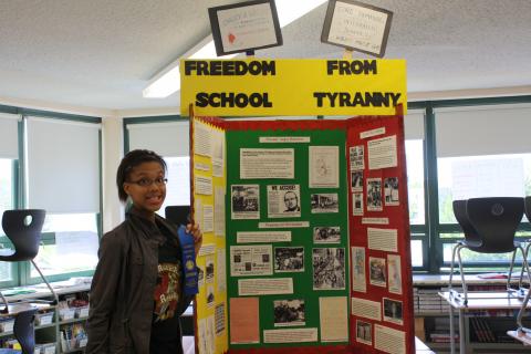 University of Chicago Charter School Students Goes to National History Fair