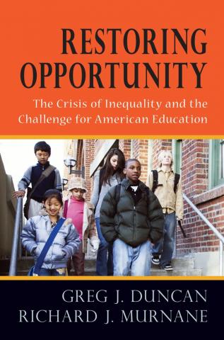Richard Murnane and Greg Duncan's book, "Restoring Opportunity: The Crisis of Inequality and the Challenge for American Education"