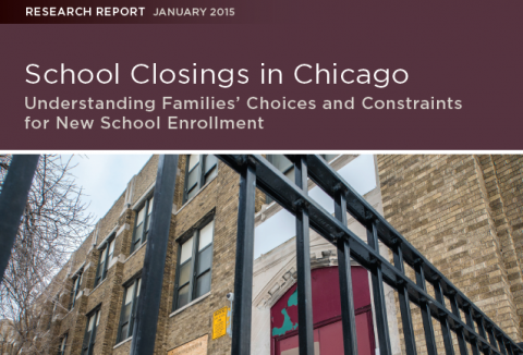 Chicago School Closings Study Report Cover 